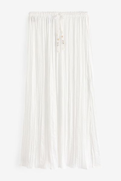 Next Maxirock Maxirock aus Crinkle-Satin (1-tlg) günstig online kaufen
