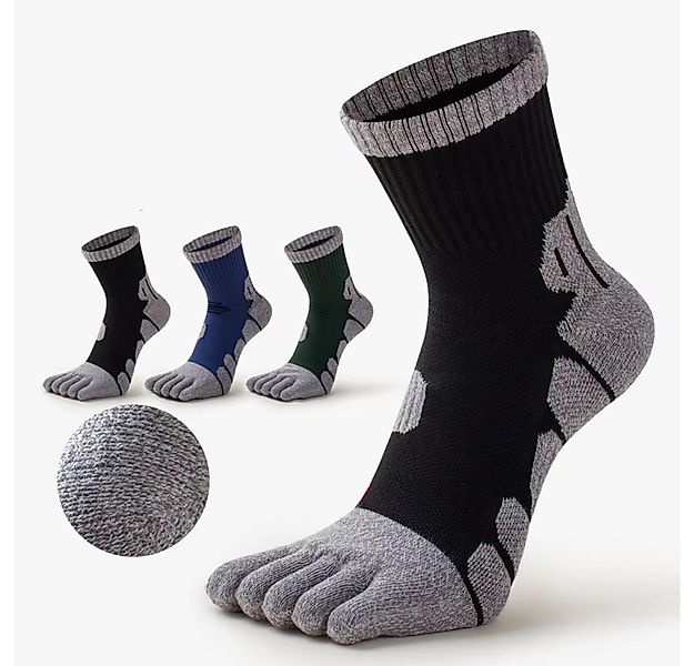Blusmart Zehensocken Herren und Frauen-Zehen-Sportsocken (Hochwertige, geru günstig online kaufen