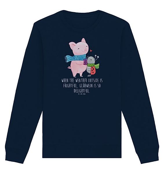 Mr. & Mrs. Panda Longpullover Glühschwein Smörle Größe L - French Navy - Ge günstig online kaufen