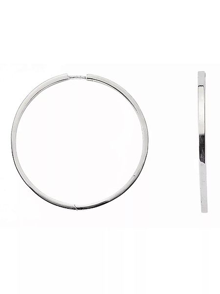 Adelia´s Paar Ohrhänger "925 Silber Ohrringe Creolen Ø 42,6 mm", Silberschm günstig online kaufen