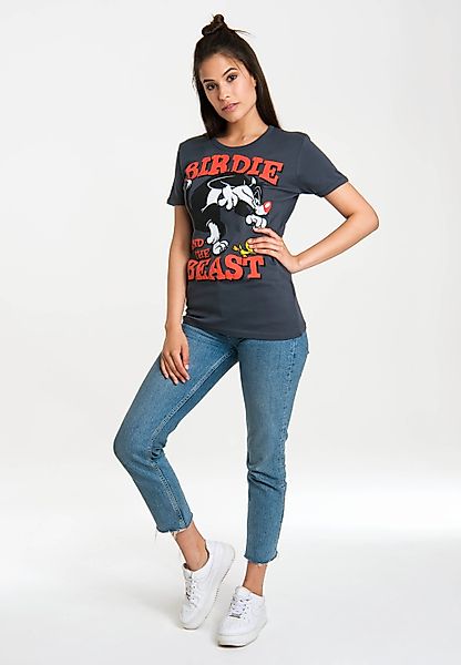 LOGOSHIRT T-Shirt "Looney Tunes" mit lizenziertem Originaldesign günstig online kaufen