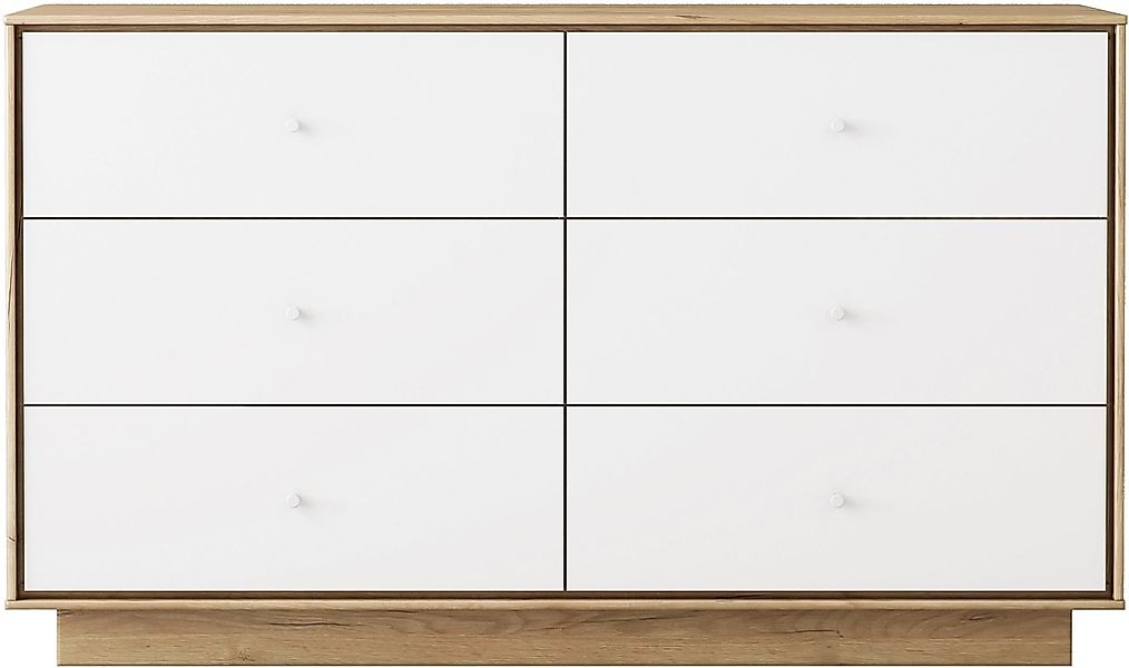 OTTO home Kommode "Blaire" kratzfeste Melaminoberfläche, ABS-Kanten und FSC günstig online kaufen