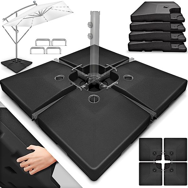 tillvex Sonnenschirm tillvex® Sonnenschirmständer 90L / günstig online kaufen