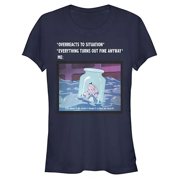 Disney Classics - Alice im Wunderland - Alice Anxiety Meme - Frauen T-Shirt günstig online kaufen
