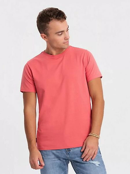 OMBRE T-Shirt Klassisches Herren-T-Shirt aus Baumwolle BASIC günstig online kaufen