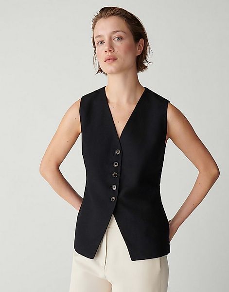 OPUS PANTS Longweste Wivina aus Webware mit atmungsaktiver Qualität günstig online kaufen