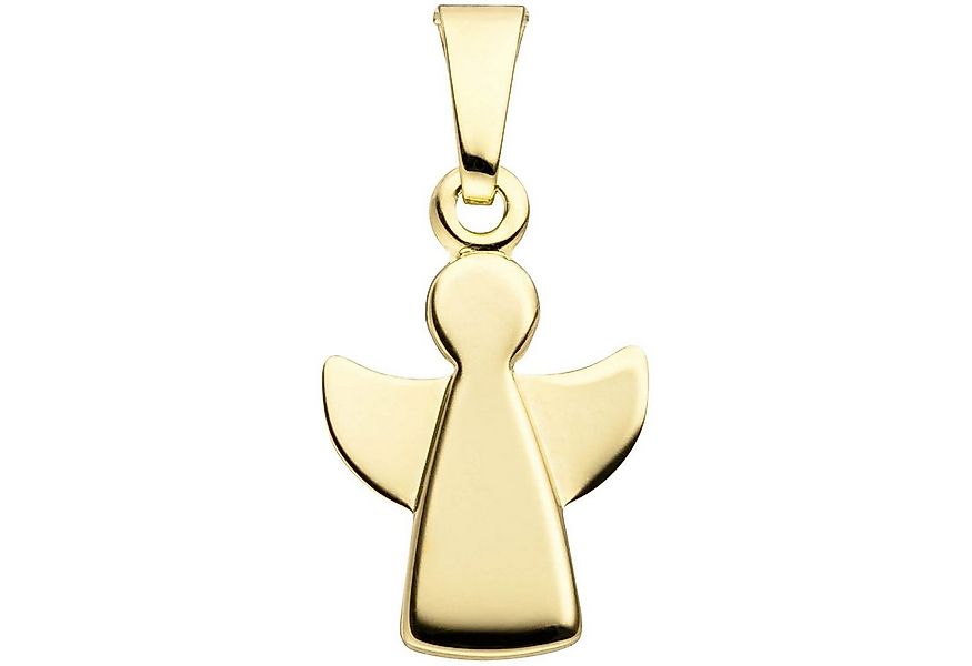 Schmuck Krone Kettenanhänger Anhänger Engel Schutzengel aus 333 Gelbgold, G günstig online kaufen