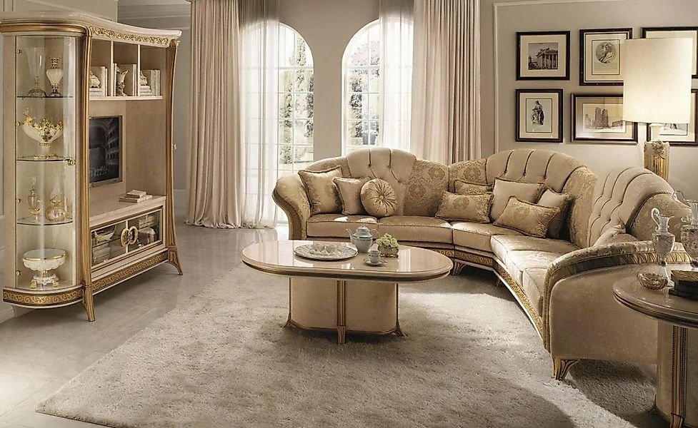 JVmoebel Ecksofa Beiges L-Form Luxus Couch Modernes Sofa Polstermöbel Neu, günstig online kaufen