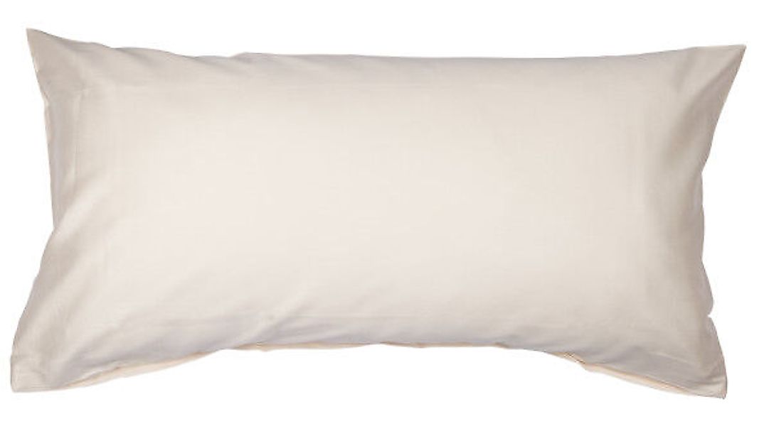 Janine Janine Mako-Satin Bettwäsche Colors 31001 creme Größe:  60x40 cm günstig online kaufen