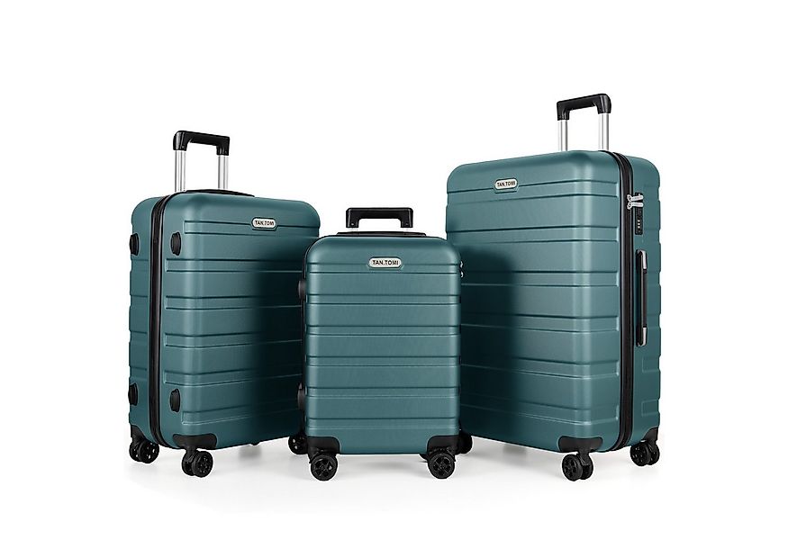 TAN.TOMI Kofferset Trolleyset 3-teilig (M,L,XL) ABS Geräumig Hartschalen-Ko günstig online kaufen