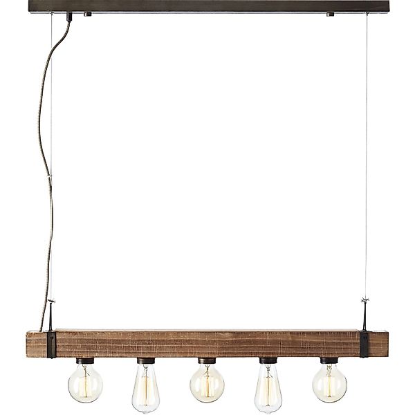 Brilliant Pendelleuchte »Woodhill«, 5 flammig, Leuchtmittel E27   ohne Leuc günstig online kaufen