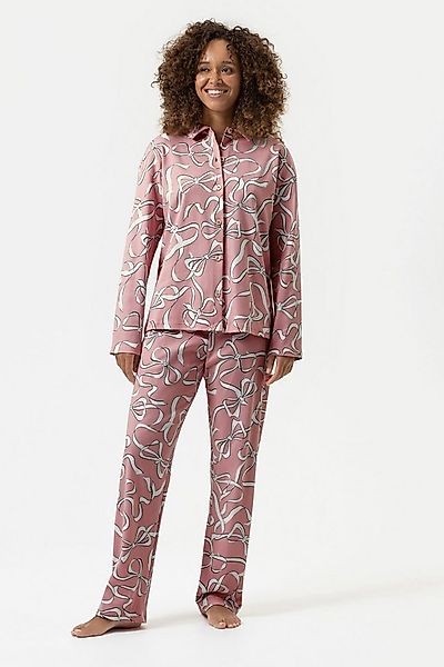 Mey Schlafanzug Serie Pretty Bows Angesagter Schlaufenprint (2 tlg) Pyjama- günstig online kaufen