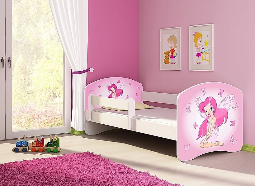 Clamaro Kinderbett (Kinderbett, Babybett 70x140, 80x160, 80x180cm Juniorbet günstig online kaufen