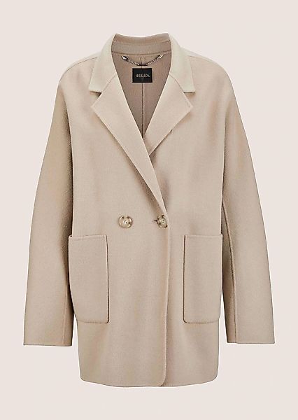 MADELEINE Langmantel "Kurzmantel Eleganter Wollmantel mit Reverskragen" günstig online kaufen
