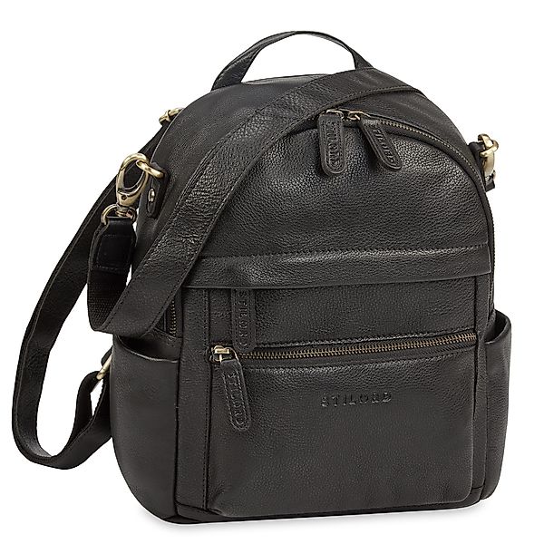 STILORD Cityrucksack "Regina" 2-in-1 Rucksack-Tasche 2 in 1 Damen Echt Lede günstig online kaufen