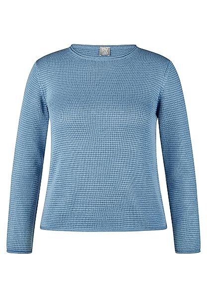 Rabe Wollpullover Pullover Hellblau günstig online kaufen
