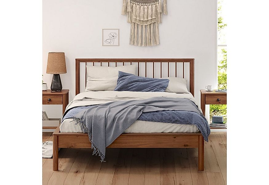 IDIMEX Massivholzbett APOANA, Doppelbett 140x200 Bett mit Lattenrost modern günstig online kaufen