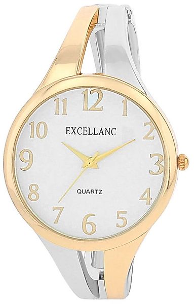 EXCELLANC Quarzuhr 1800265 Spangenuhr mit Metallarmband, modern, Damen günstig online kaufen