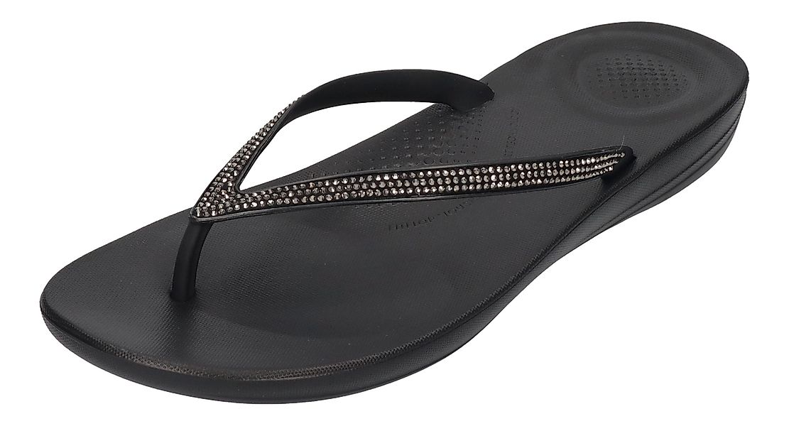 Fitflop IQUSHION SPARKLE Zehentrenner Black günstig online kaufen