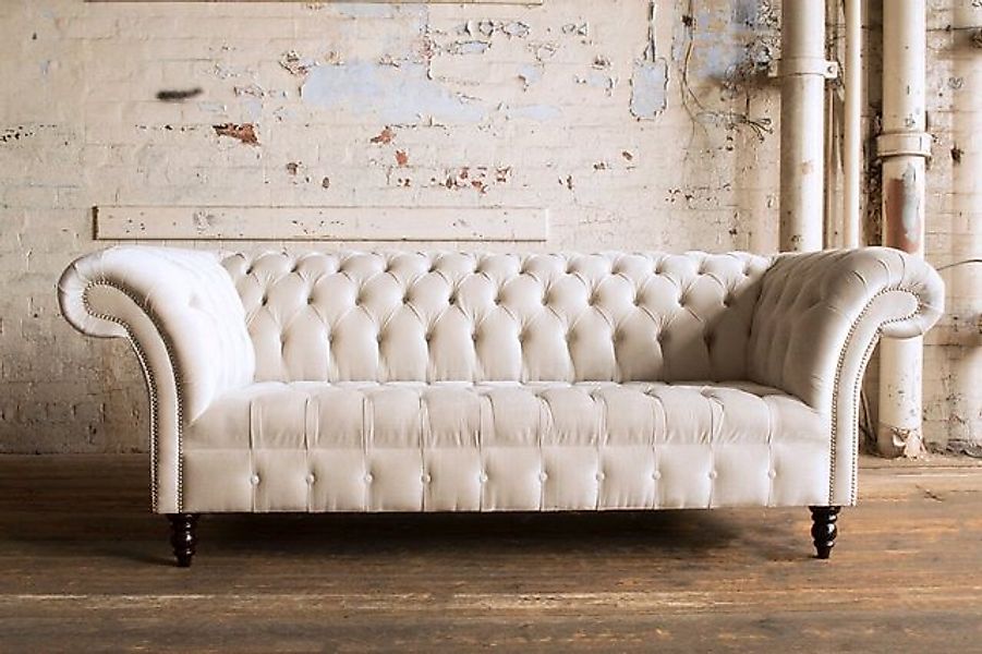 JVmoebel Chesterfield-Sofa Chesterfield Original Sofa JVMoebel Couch Textil günstig online kaufen