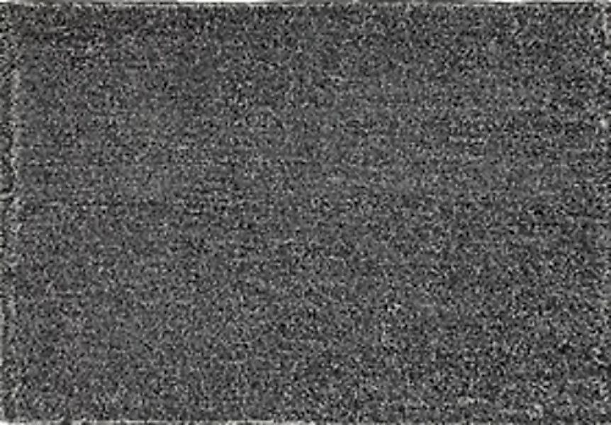 Restposten: Sealskin Sydney Badeteppich, 60x90 cm, schwarz/grau günstig online kaufen