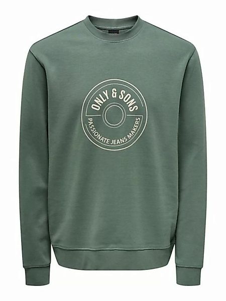 ONLY & SONS Sweatshirt ONSLAMER REG INTERLOCK CREW NECK SWEAT günstig online kaufen