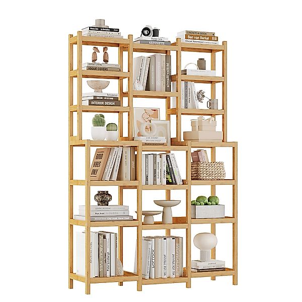 Homfa Badregal, Standregal Bücherregal mit 7 günstig online kaufen