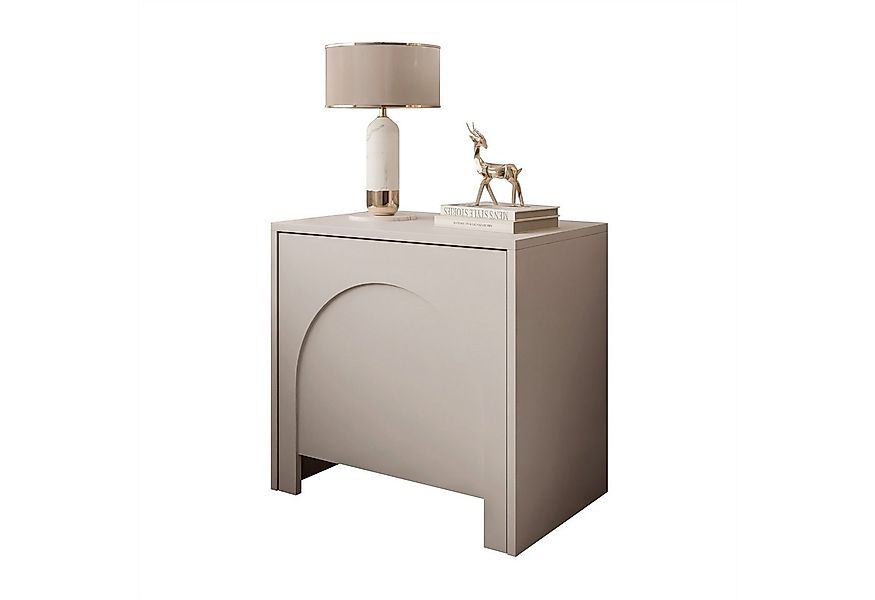Lookway Nachttisch ARIADNA mit Tür – Minimalistisches Design fürs Schlafzim günstig online kaufen