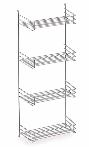 Kesseböhmer Küchenregal NABER Besenschrank-Regal, silber günstig online kaufen