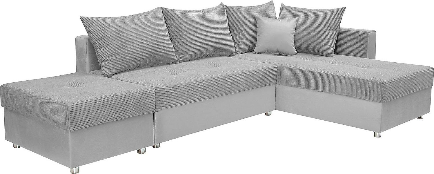 COLLECTION AB Ecksofa "Italia L-Form", mit Bettfunktion und Bettkasten, in günstig online kaufen