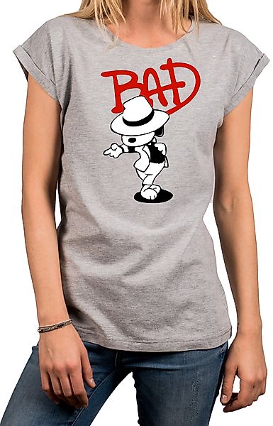 MAKAYA T-Shirt Damen Hundemotiv Bad Dog günstig online kaufen