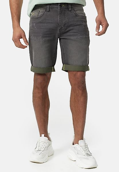 Indicode Jeansshorts INZalento aus elastischer Baumwoll-Qualität günstig online kaufen