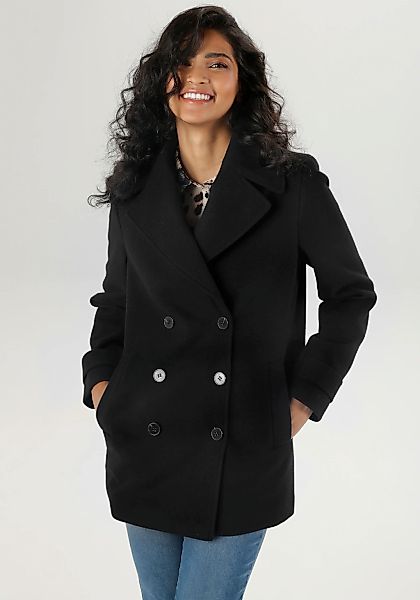 Aniston SELECTED Cabanjacke, ohne Kapuze, mit breitem Reverskragen - NEUE K günstig online kaufen