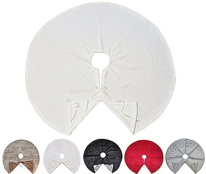 JACK Weihnachtsbaumdecke Kuschlige Christbaumdecke Rund Ø 120cm Weihnachtsb günstig online kaufen