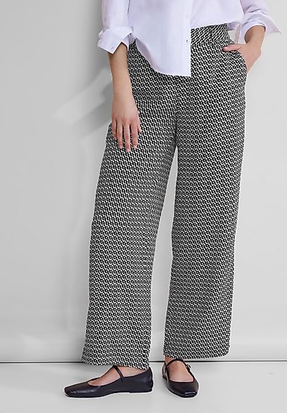 STREET ONE Stoffhose mit Wide Legs günstig online kaufen