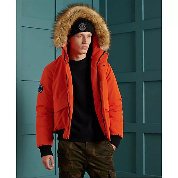 Superdry Everest Bomber Mantel M Orange günstig online kaufen