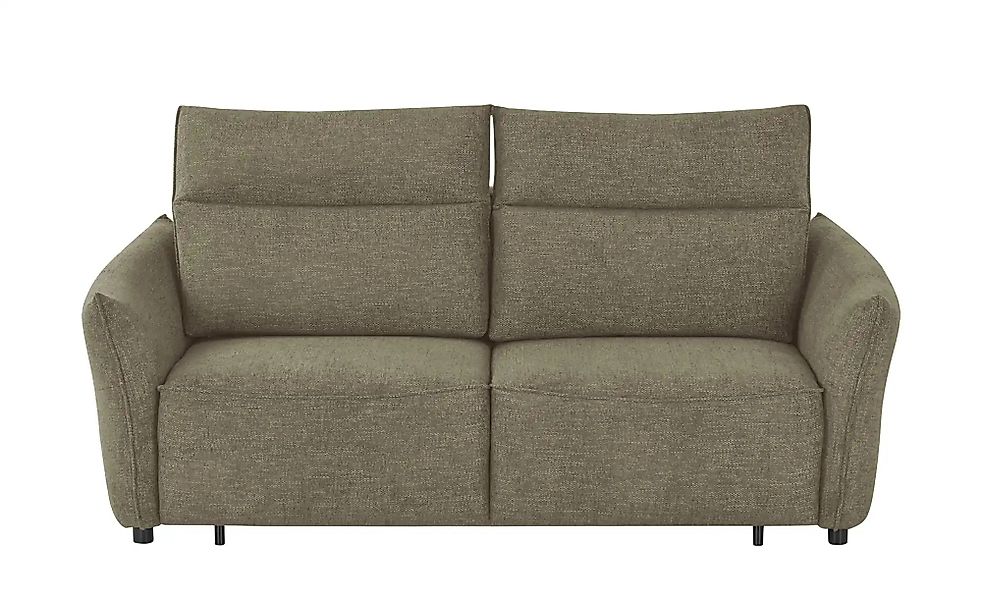 smart Big Sofa mit Funktion  Linda ¦ grün ¦ Maße (cm): B: 204 H: 78 T: 101. günstig online kaufen