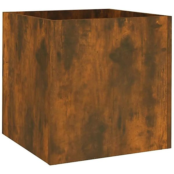 vidaXL Pflanzgefäß Räuchereiche 40x40x40 cm Holzwerkstoff 820499 günstig online kaufen