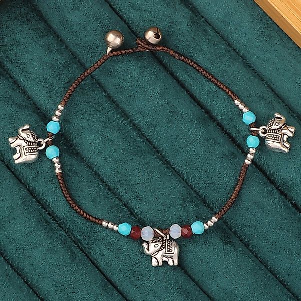 The Beauty House Armband Elegantes Perlenarmband mit Elefant-Anhänger günstig online kaufen