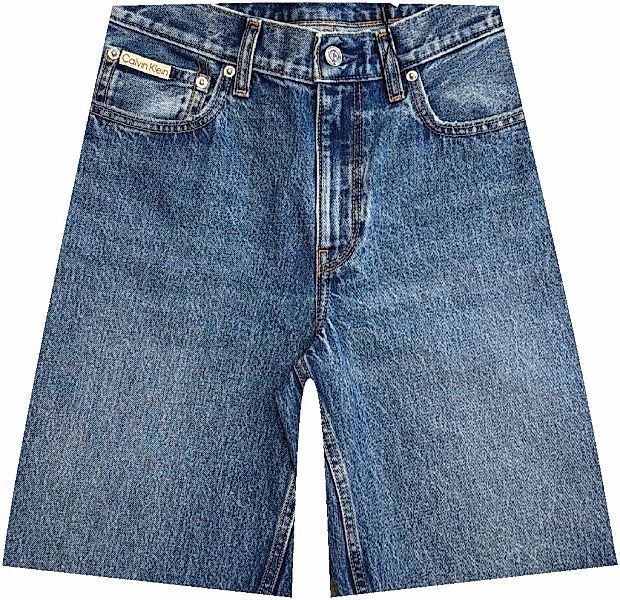 Calvin Klein Jeans Shorts "HI RISE A-LINE SHORT BLUE CAROLI" günstig online kaufen