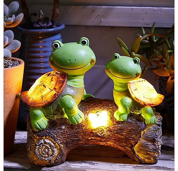 Sunicol Tierfigur Solar Schildkröte Garten Statue Ornamente, mit hellen Sol günstig online kaufen