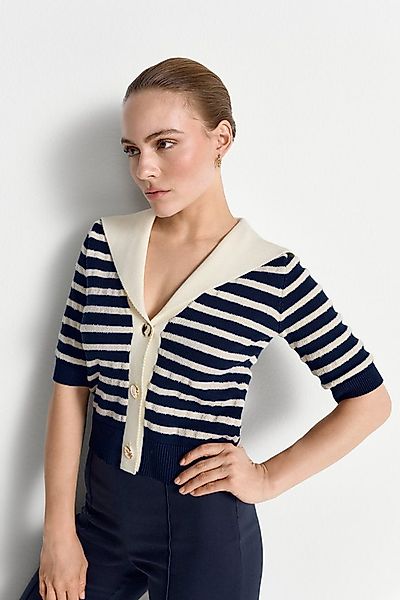 RICHROYAL Cardigan Regular fit mit Matrosenkragen günstig online kaufen