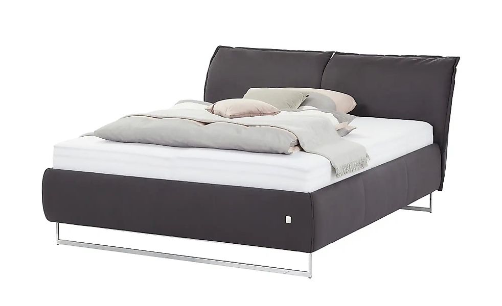 JOOP! Polsterbett  Cubic Cushion ¦ grau ¦ Maße (cm): B: 224 H: 120 Betten > günstig online kaufen