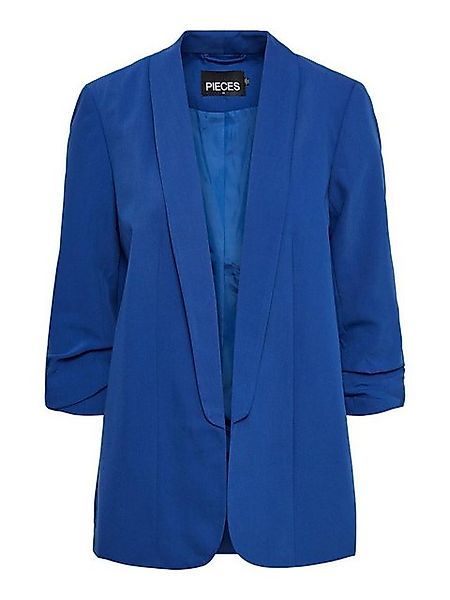 pieces Blusenblazer "PCBOSELLA 3/4 BLAZER NOOS", mit Faltendetail am Ärmel günstig online kaufen