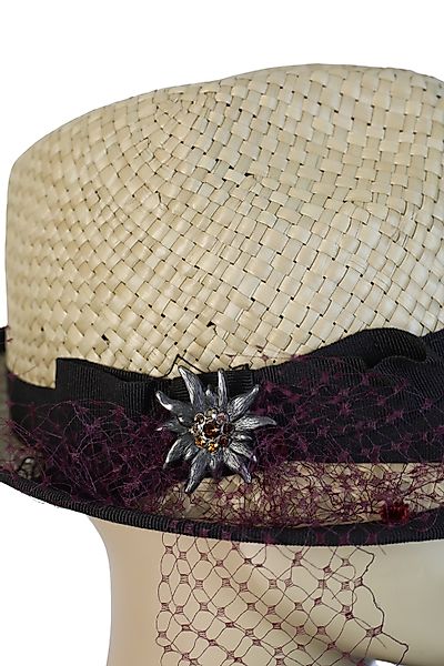 Allgäu Rebell Trachtenhut "München", (1 St.), aus Bast, Made in Italy günstig online kaufen