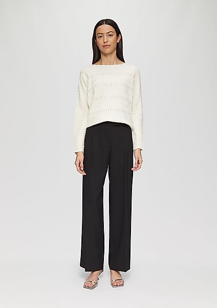s.Oliver BLACK LABEL Stoffhose Hose aus günstig online kaufen