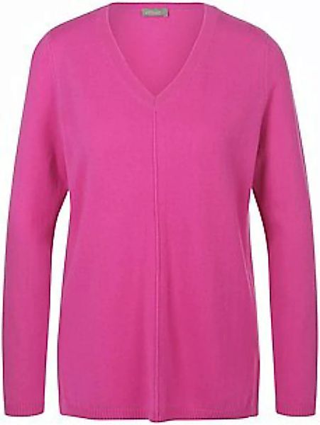 V-Pullover aus 100% Premium-Kaschmir include pink günstig online kaufen