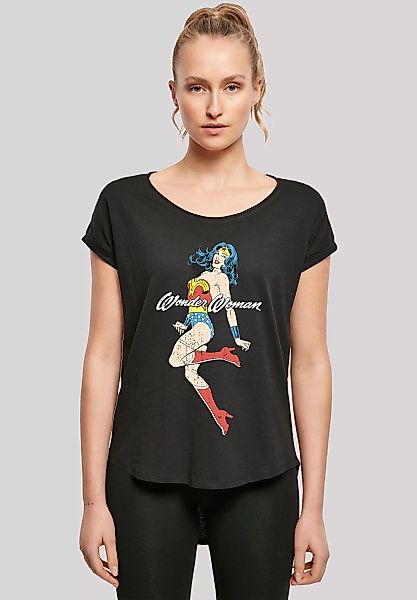 F4NT4STIC T-Shirt "DC Comics Wonder Woman Jump", Print günstig online kaufen
