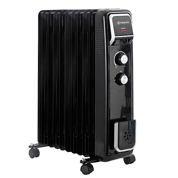 PowOn Ölradiator 2500 Watt - Mobiler Elektro Heizkörper mit 11 Rippen - Ele günstig online kaufen