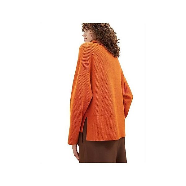 TOM TAILOR Longpullover Rundhalspullover ’für Damen in gold’ (1-tlg) günstig online kaufen